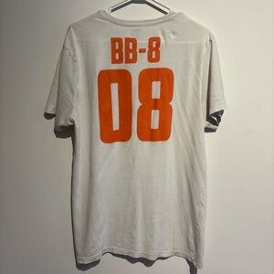 Rare Star Wars Harvey Nichols BB-8 Medium Men's Jersey T Shirt White